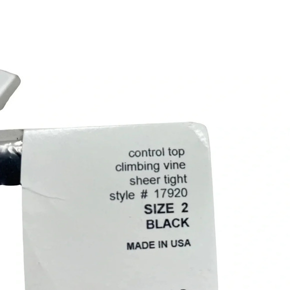 Hue Gotta Have it! Fabolous Fashion Sheers Bundle Size 2 • Nude Blush, Black - Picture 3 of 6